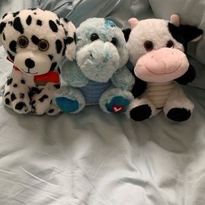 3 stuff animals